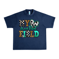 Navy my heart is on that field soccer Urban Heavy Tee - Jasminsmagicworld