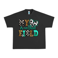 Pigment Black my heart is on that field soccer Urban Heavy Tee - Jasminsmagicworld
