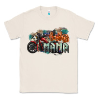 Natural Badass Mama motorcycle Classic Tee - HowdyJamesFarm