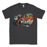 Smoke Badass Mama motorcycle Classic Tee - HowdyJamesFarm
