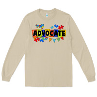Mushroom Advocate Autism Long Sleeve Tee - FaDigitalArtStudio