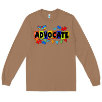 Toasted Coconut Advocate Autism Long Sleeve Tee - FaDigitalArtStudio