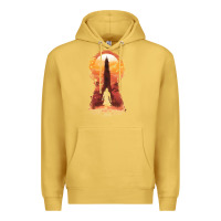 Antique Gold Retro Animation  Novel Art Characters Poster Premium Hoodie - maiPhamDesign