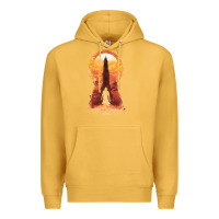 Mustard Retro Animation  Novel Art Characters Poster Premium Hoodie - maiPhamDesign