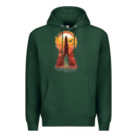 Sports Green Retro Animation  Novel Art Characters Poster Premium Hoodie - maiPhamDesign