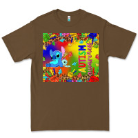 Cacao Autism awareness with stitch tumbler Premium Tee - TumblerDesignByShophia