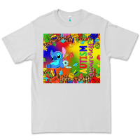 Dove Grey Autism awareness with stitch tumbler Premium Tee - TumblerDesignByShophia