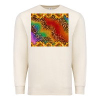 Sandshell pride sunflower  rainbow leopard Premium Sweatshirt - AdoDesignShop