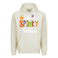 Oatmeal Heather grandpa family halloween matching shirts, one spooky papaw t shirt Premium Hoodie - maiPhamDesign