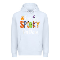 White grandpa family halloween matching shirts, one spooky papaw t shirt Premium Hoodie - maiPhamDesign
