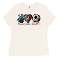 Bone Peace love Soccer Ladies Tee - HowdyJamesFarm