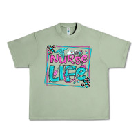 Oil Green nurse life olivia  (1) Urban Heavy Tee - OliviaCreatesArt