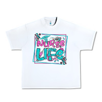 White nurse life olivia  (1) Urban Heavy Tee - OliviaCreatesArt