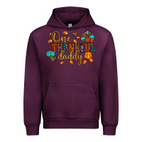 Mauve Wine one thankful daddy Urban Hoodie - JahusDesignShop