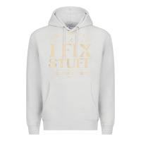 Dove Grey that's what i do i fix stuff and i know things funny saying t shirt Premium Hoodie - maiPhamDesign