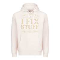 Pale Pink that's what i do i fix stuff and i know things funny saying t shirt Premium Hoodie - maiPhamDesign