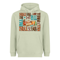 Matcha fall fall  amd pumpkins Heavyweight Hoodie - AdoDesignShop