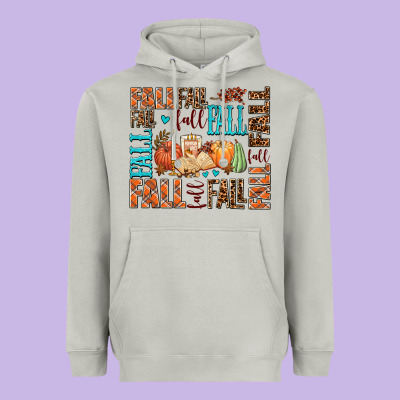Fall Fall  Amd Pumpkins Heavyweight Hoodie Designed By Adodesignshop