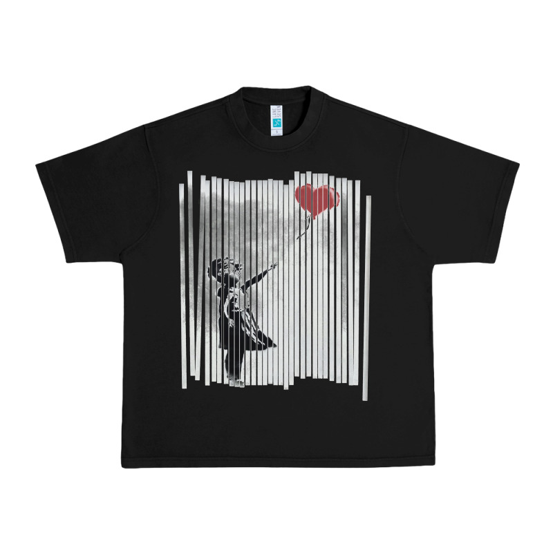 Banksy Balloon Girl Cute Urban Heavy Tee by maiPhamDesign | Teevron