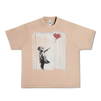 Burro banksy balloon girl cute Urban Heavy Tee - maiPhamDesign