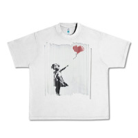 Lunar Rock banksy balloon girl cute Urban Heavy Tee - maiPhamDesign