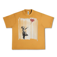 Peanut Butter banksy balloon girl cute Urban Heavy Tee - maiPhamDesign