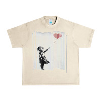 Sandshell banksy balloon girl cute Urban Heavy Tee - maiPhamDesign