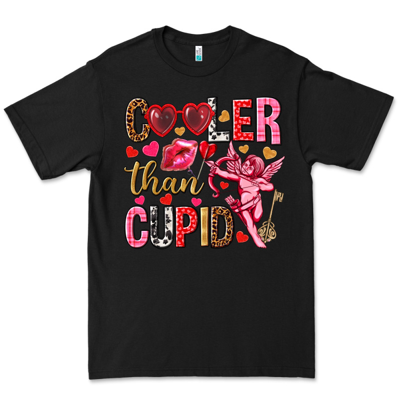 Cooler Than Cupid Valentine's Day Premium Tee by HowdyJamesFarm | Teevron