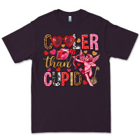 Plum Cooler than Cupid Valentine's Day Premium Tee - HowdyJamesFarm