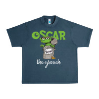 Midnight Navy oscar the grouch Urban Heavy Tee - maiPhamDesign