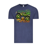 Vintage Denim shamrock crusher st. patrick's day Vintage Tee - HowdyJamesFarm