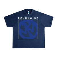 Navy horror pennywise movie Urban Heavy Tee - maiPhamDesign