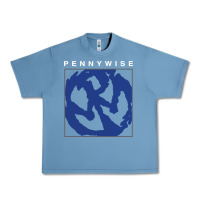 Pebble Blue horror pennywise movie Urban Heavy Tee - maiPhamDesign