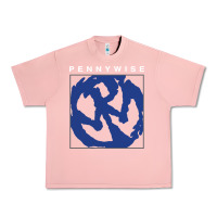 Salmon horror pennywise movie Urban Heavy Tee - maiPhamDesign