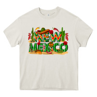 Cream New Mexico Heavy Core Tee - texasbilliewilder