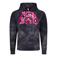 Cloud Black Breast Cancer rainbow Vintage Hoodie - FaDigitalArtStudio