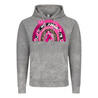 Cloud Rock Breast Cancer rainbow Vintage Hoodie - FaDigitalArtStudio