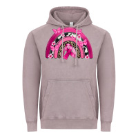 Vintage Zinc Breast Cancer rainbow Vintage Hoodie - FaDigitalArtStudio