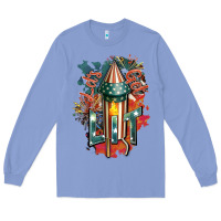Colony Blue Let's get lit Long Sleeve Tee - FaDigitalArtStudio