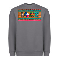Storm love texas sunflowers cactus cowhide license plate Heavyweight Sweatshirt - Artiststas