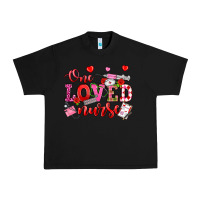 Black one loved nurse valentine's day Urban Heavy Tee - OliviaCreatesArt