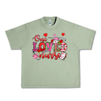 Oil Green one loved nurse valentine's day Urban Heavy Tee - OliviaCreatesArt