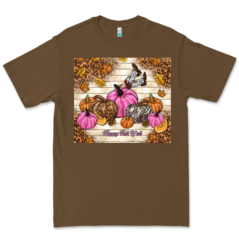 Happy Fall Y'all Cowgirl Premium Tee by TumblerDesignByShophia | Teevron