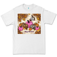 White happy fall y'all cowgirl Premium Tee - TumblerDesignByShophia