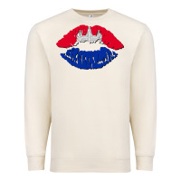 Sandshell cambodian flag lips Premium Sweatshirt - AdoDesignShop