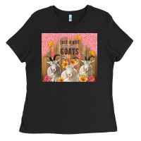 Black just a girl who loves goats tumbler Ladies Tee - TumblerDesignByShophia