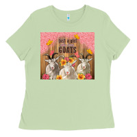 Matcha just a girl who loves goats tumbler Ladies Tee - TumblerDesignByShophia