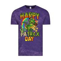 Cloud Purple Happy St. Patrex Day Vintage Tee - CowGirlArtShop