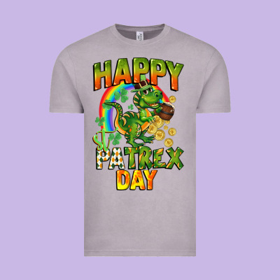 Happy St. Patrex Day Vintage Tee Designed By Cowgirlartshop