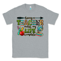 Heather Grey being a teacher makes my life complete Classic Tee - RanaPortraitStore